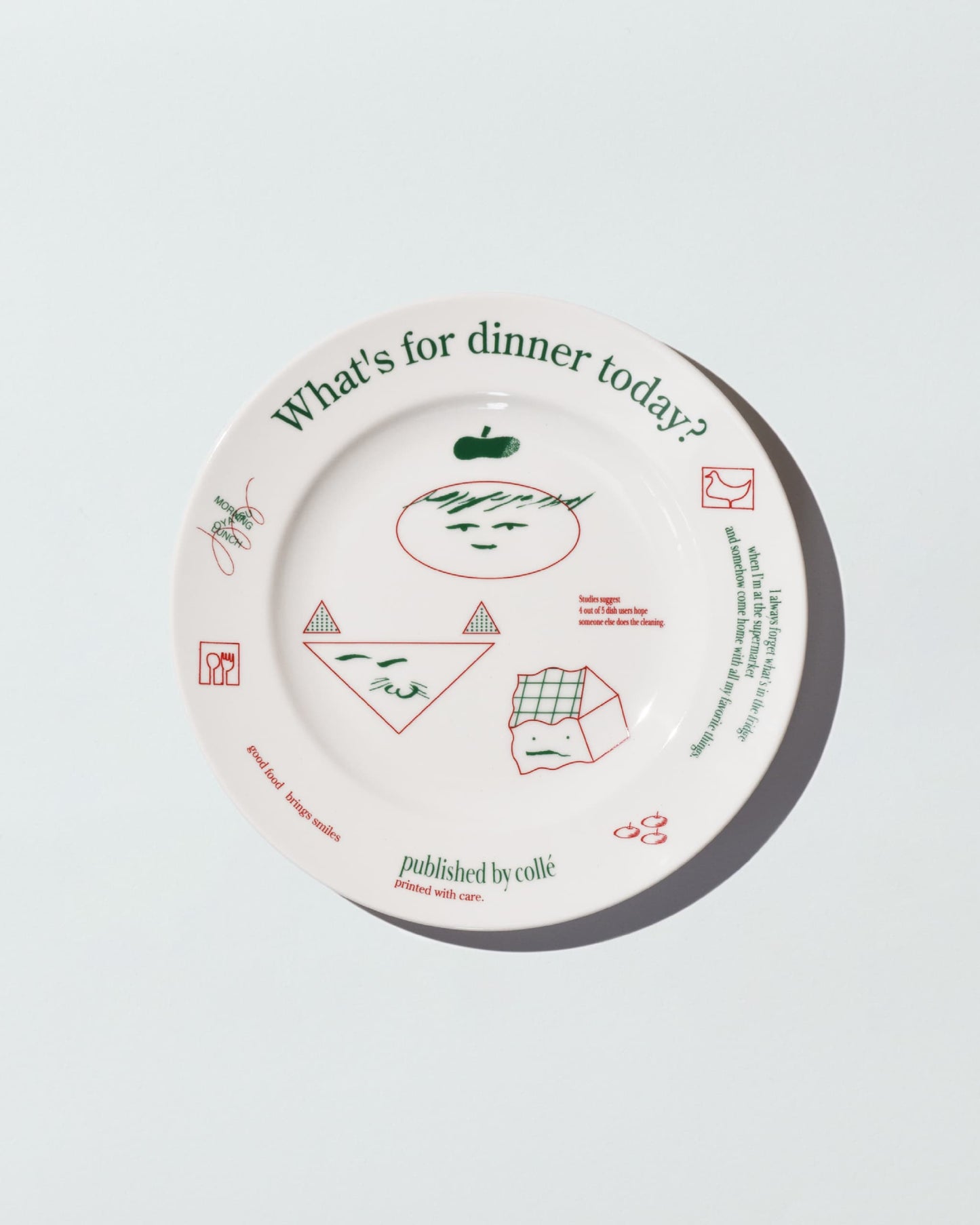 What's for dinner today? plate