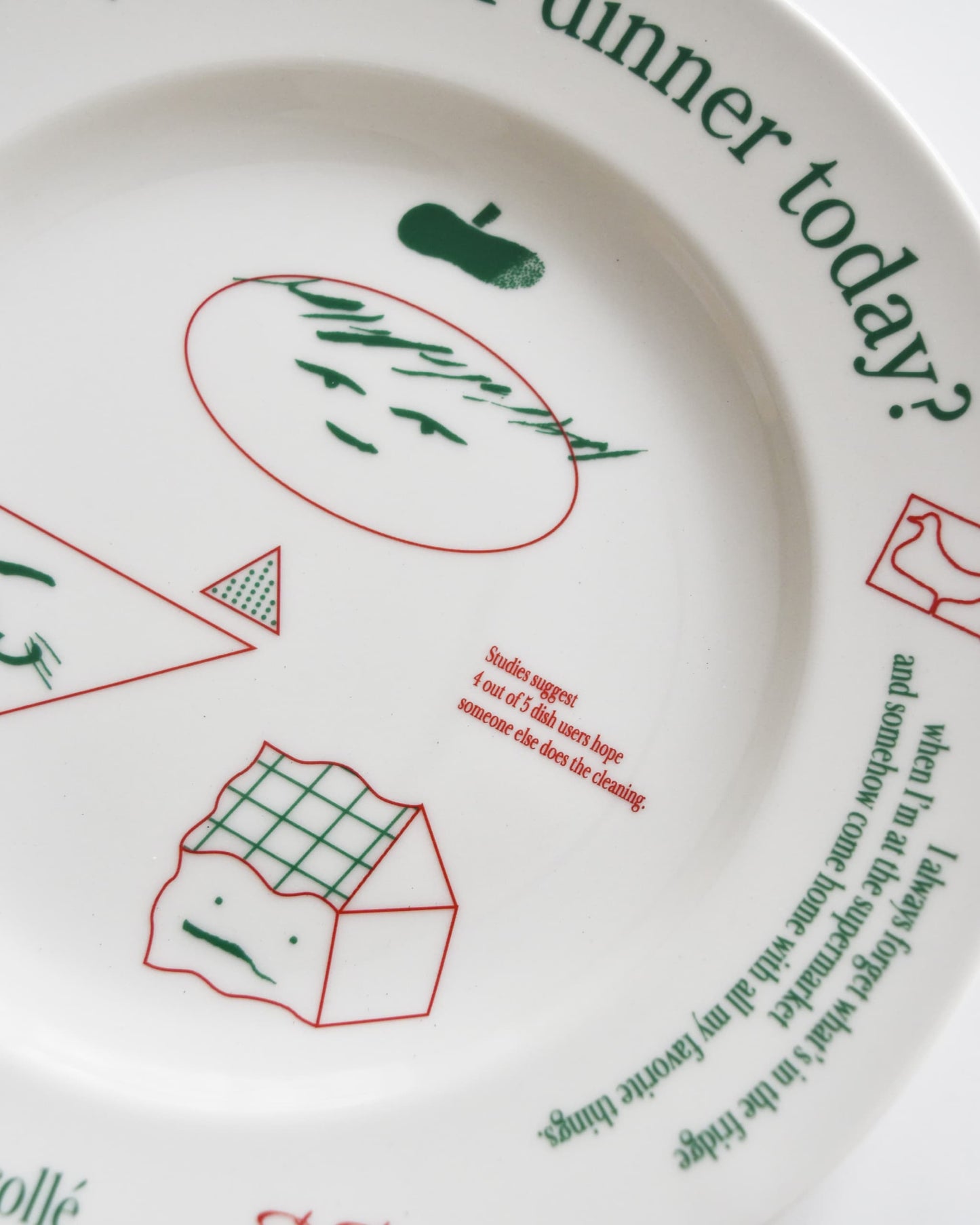 What's for dinner today? plate