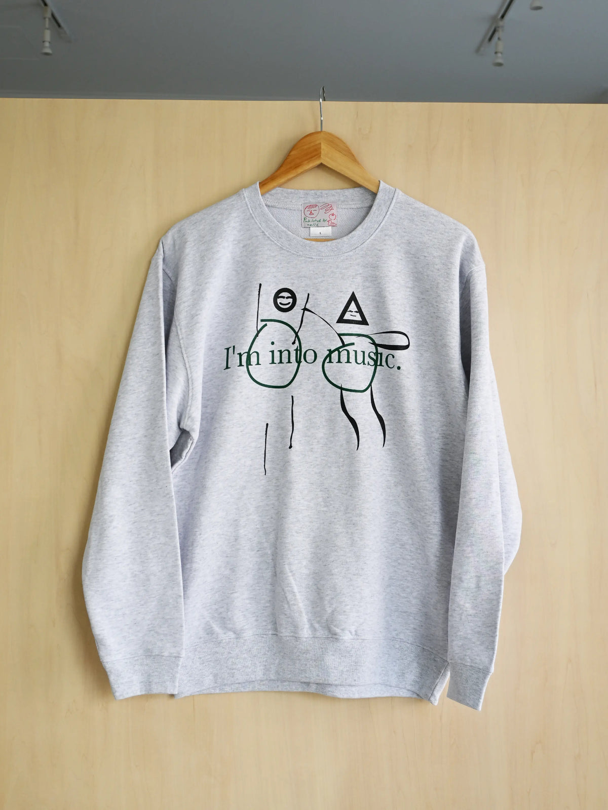 I'm into music. sweat