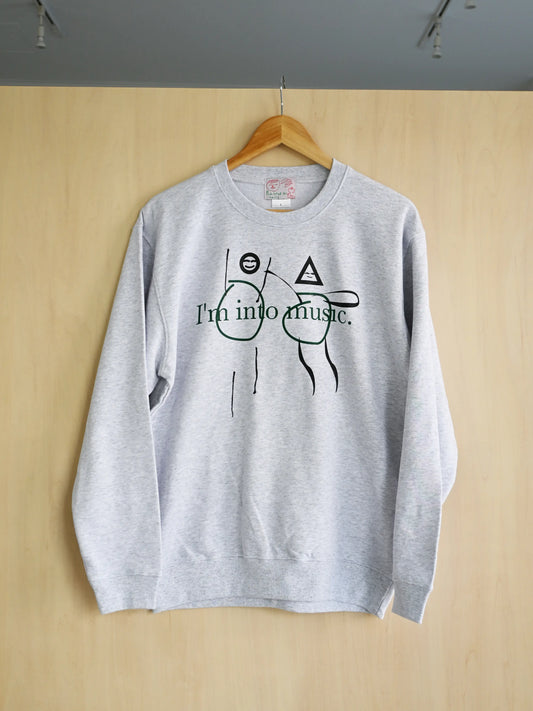 I'm into music. sweat