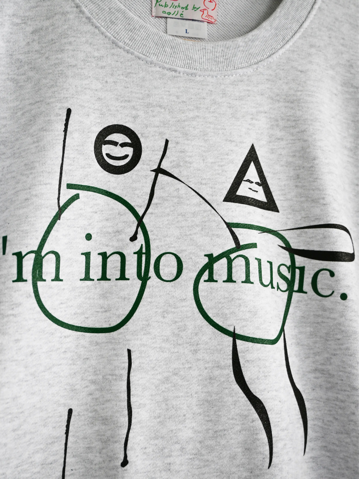 I'm into music. sweat