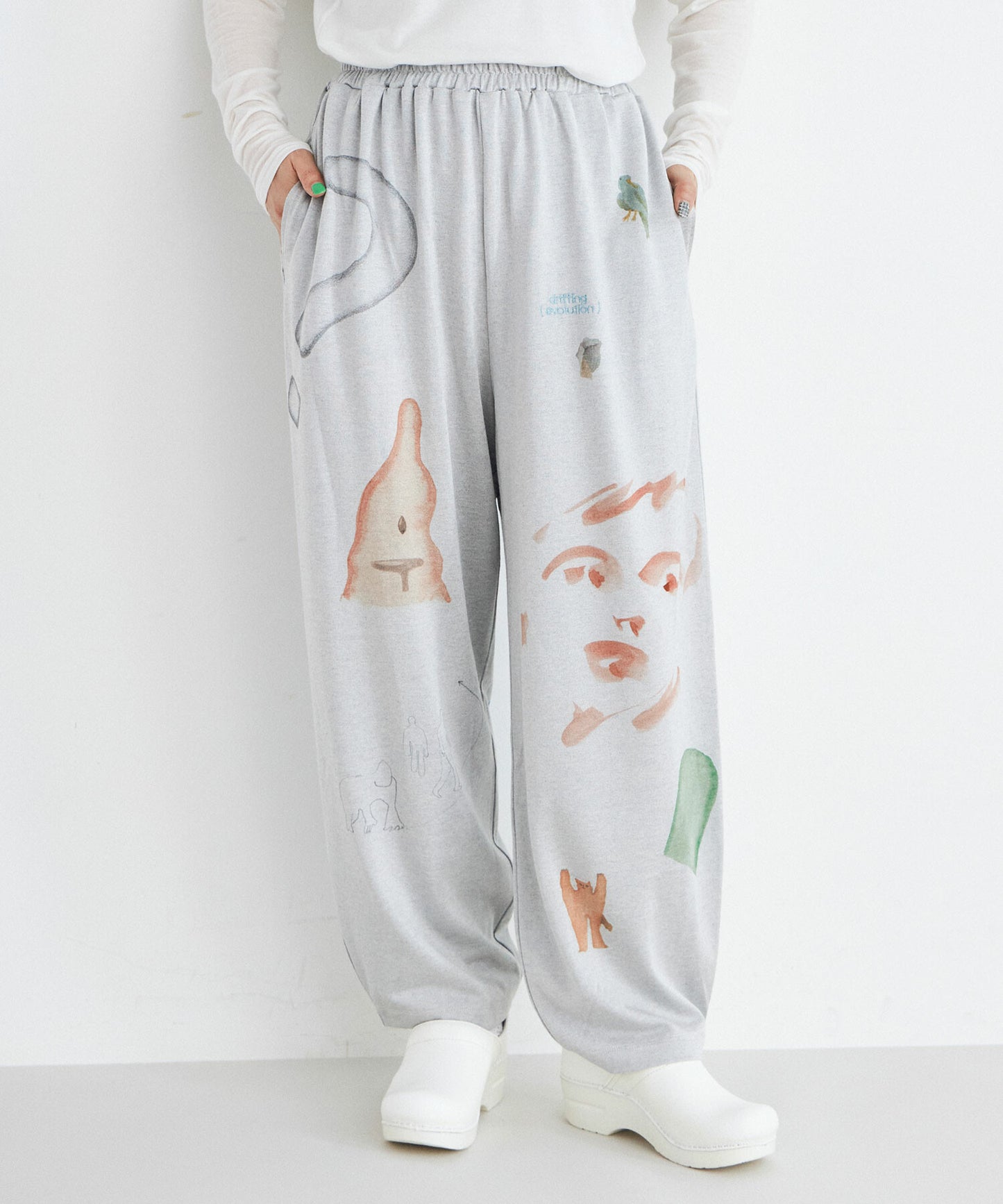 buoybuoy×HATENA×collé SWEAT PANTS