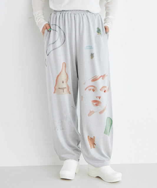 buoybuoy×HATENA×collé SWEAT PANTS