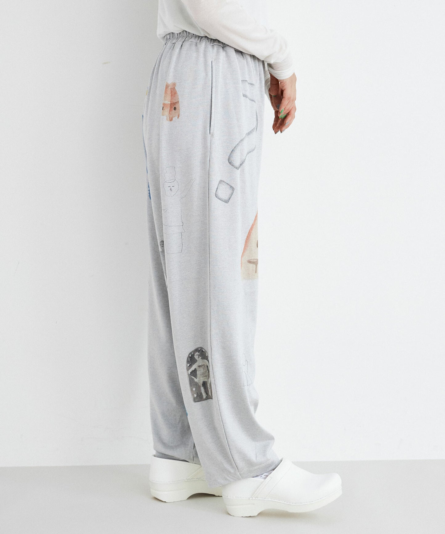 buoybuoy×HATENA×collé SWEAT PANTS