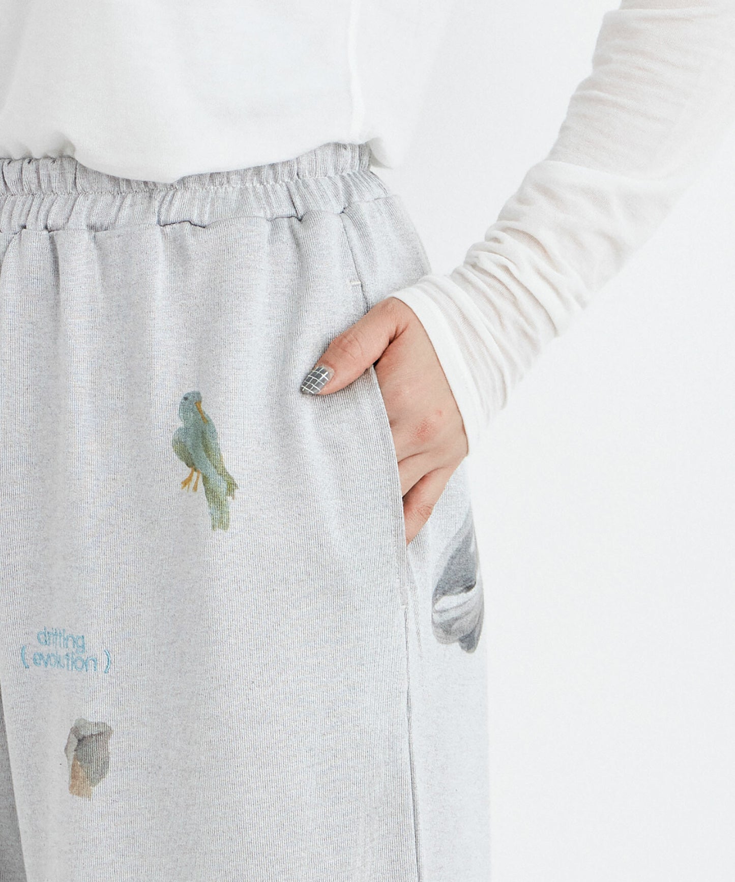 buoybuoy×HATENA×collé SWEAT PANTS