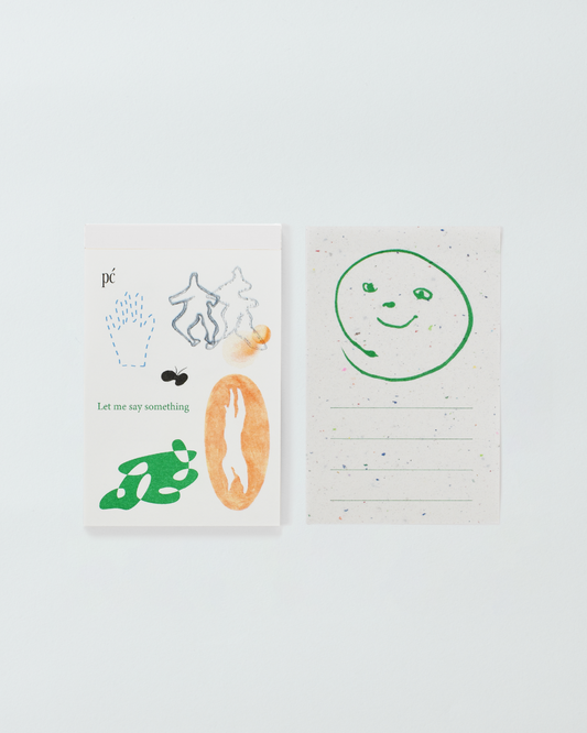 Let me say something memo pad