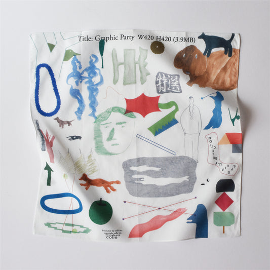 graphic party Handkerchief