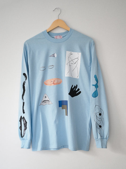 Rainy day activities long T-shirts