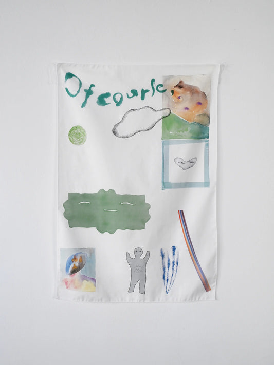 Ofcourse Fabric Poster